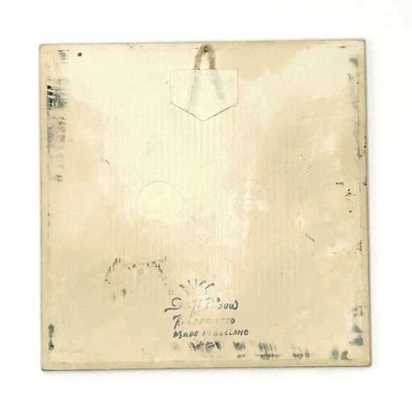 6" Delft Blue Holland Ceramic Tile With Windmill & Scenic Design - Picture 6 of 10